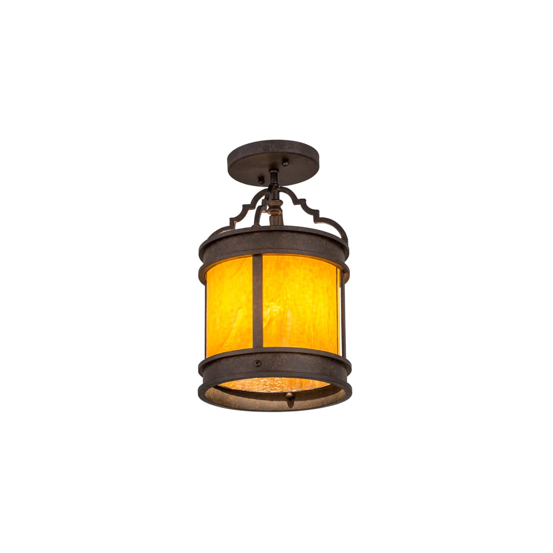 Wyant 8" Wide Semi-Flush Ceiling Fixture