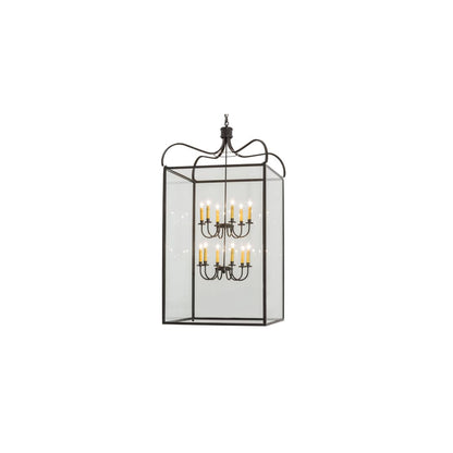 Rennes 12 Light 43" Wide Taper Candle Pendant