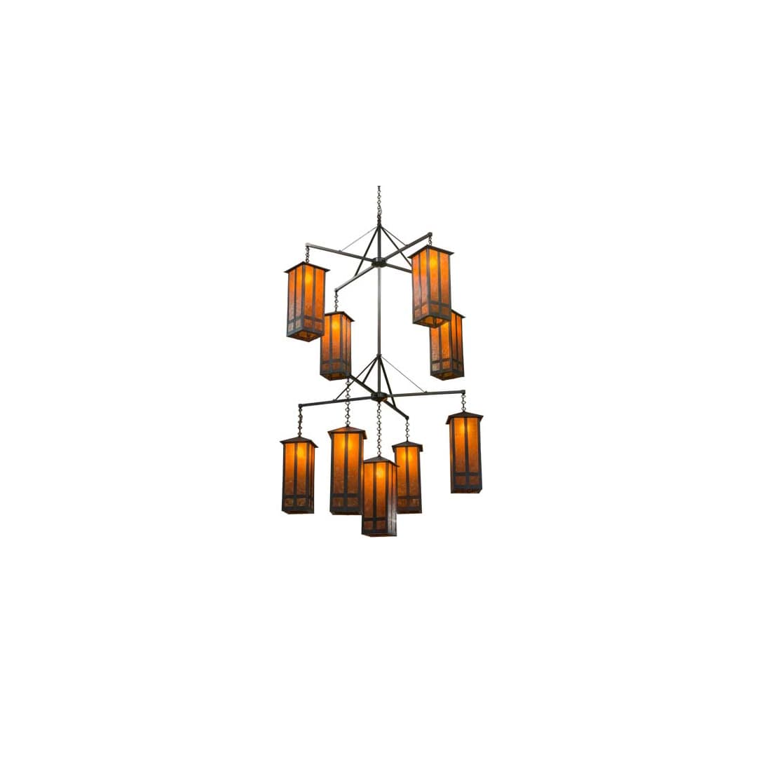 Church Street 9 Light 62" Wide Chandelier