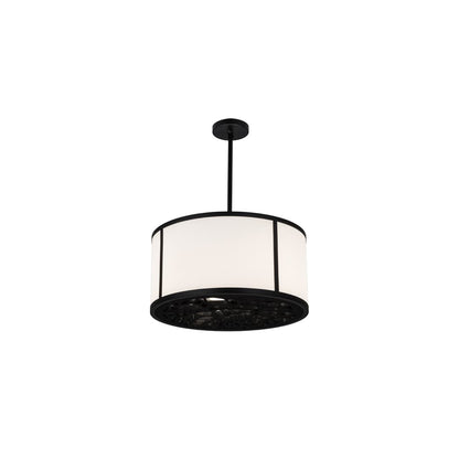 Cilindro 2 Light 24" Wide Pendant