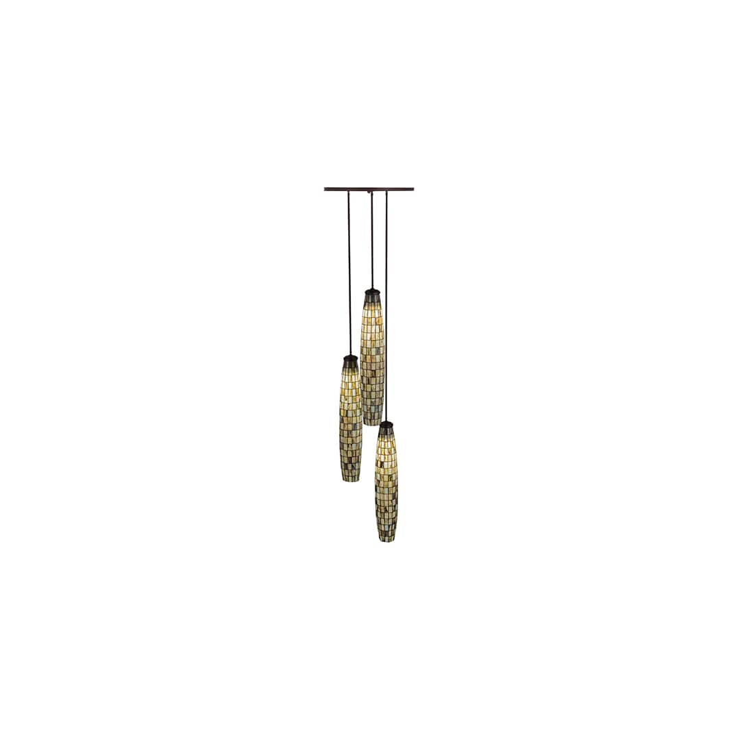 Checkers 3 Light 24" Wide Multi Light Pendant