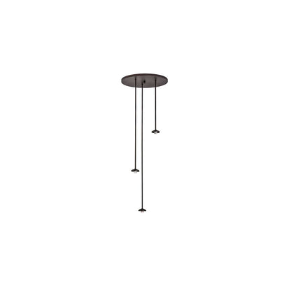 Checkers 3 Light 24" Wide Multi Light Pendant