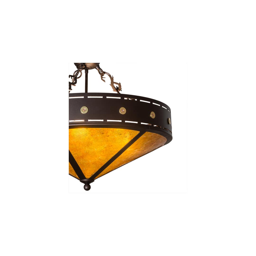 Craftsman 4 Light 24" Wide Pendant