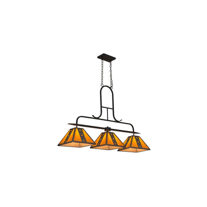 Hanford 3 Light 12" Wide Linear Pendant