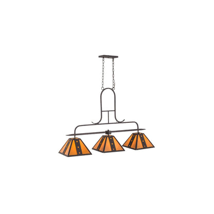Hanford 3 Light 12" Wide Linear Pendant