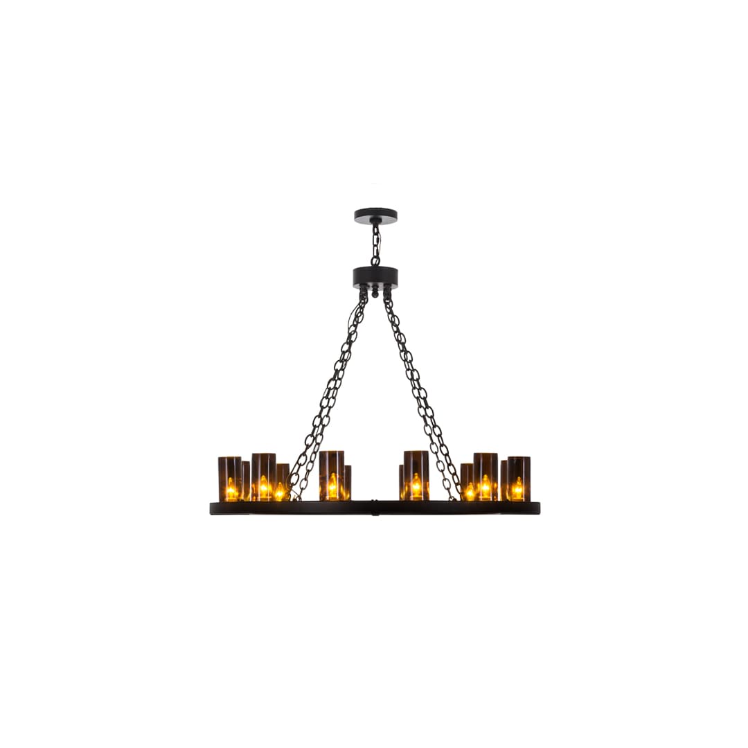 Loxley 12 Light 42" Wide Ring Chandelier