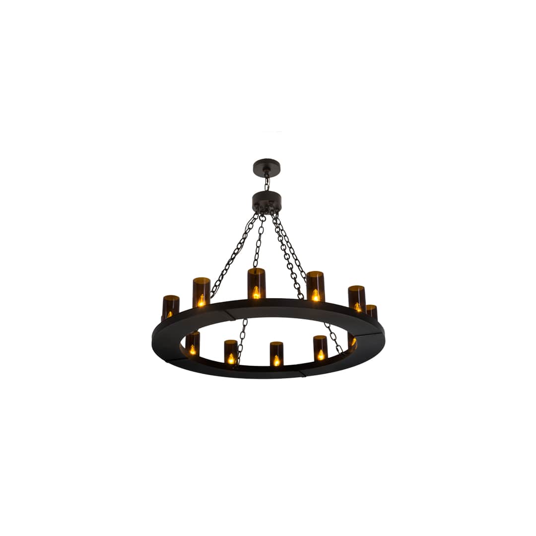 Loxley 12 Light 42" Wide Ring Chandelier