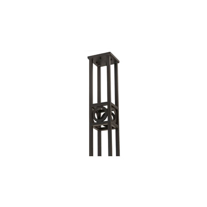 Mission Chic 4 Light 51" Wide Pendant