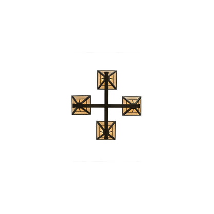 Mission 4 Light 42" Wide Pendant