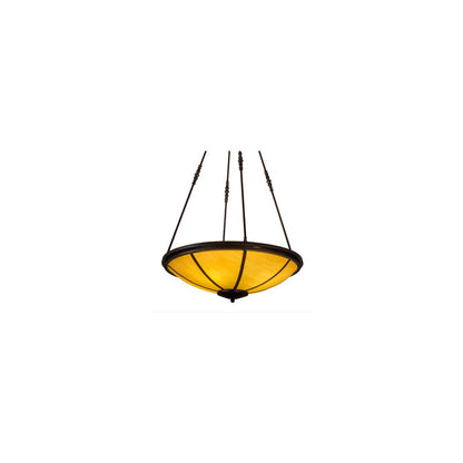 Commerce 4 Light 32" Wide Pendant - Copper Vein Finish - GU24 Bulb Base