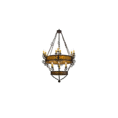 Isabo 24 Light 48" Wide Taper Candle Style Chandelier