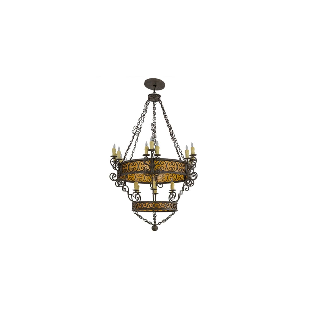 Isabo 24 Light 48" Wide Taper Candle Style Chandelier