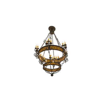 Isabo 24 Light 48" Wide Taper Candle Style Chandelier