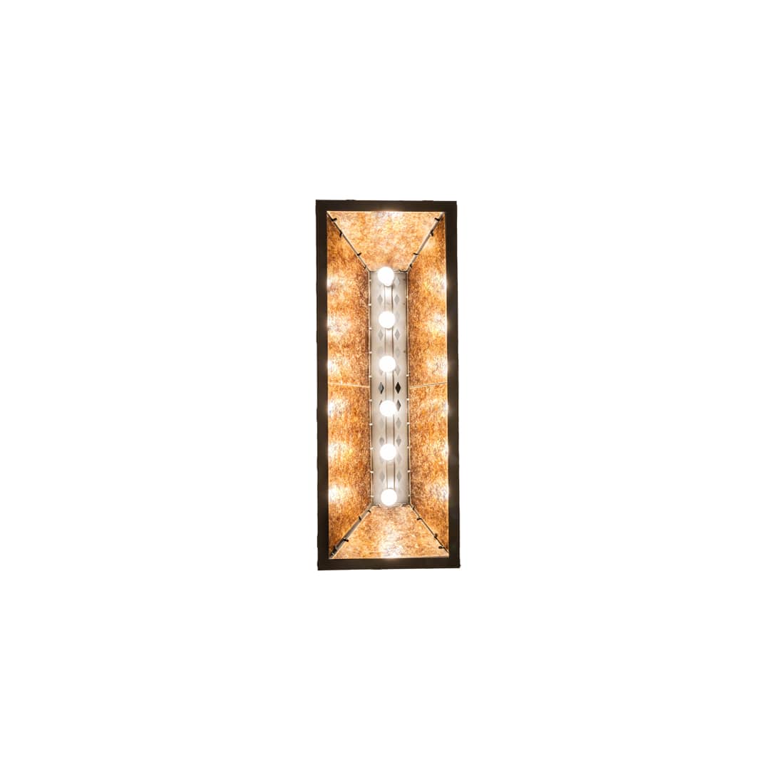 Wildlife Through the Trees 6 Light 20" Wide Linear Pendant