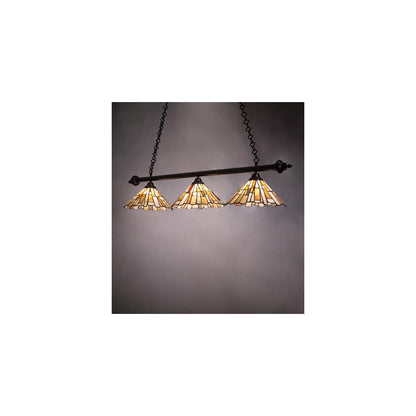 Jadestone 3 Light 13" Wide Linear Pendant