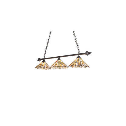 Jadestone 3 Light 13" Wide Linear Pendant