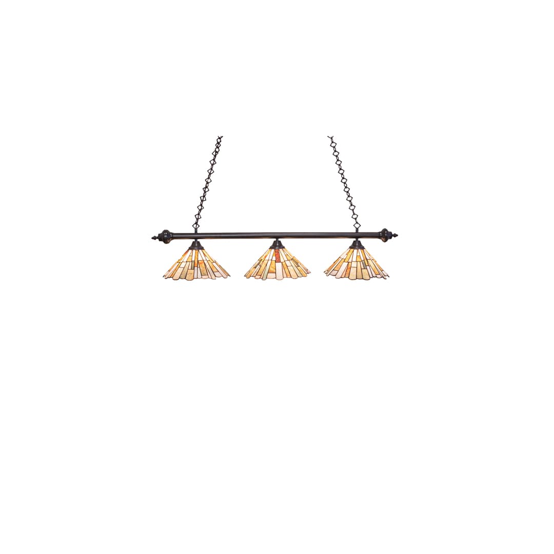 Jadestone 3 Light 13" Wide Linear Pendant