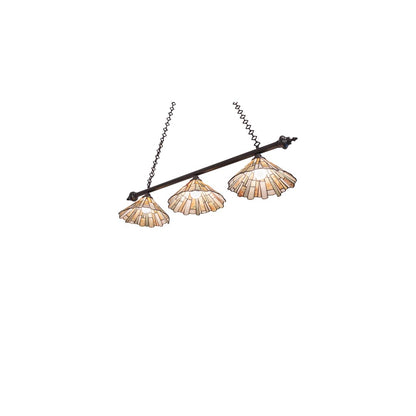 Jadestone 3 Light 13" Wide Linear Pendant