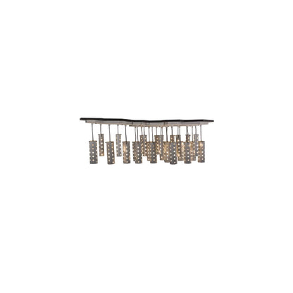 Emmentaler 25 Light 39" Wide Abstract Multi Light Pendant