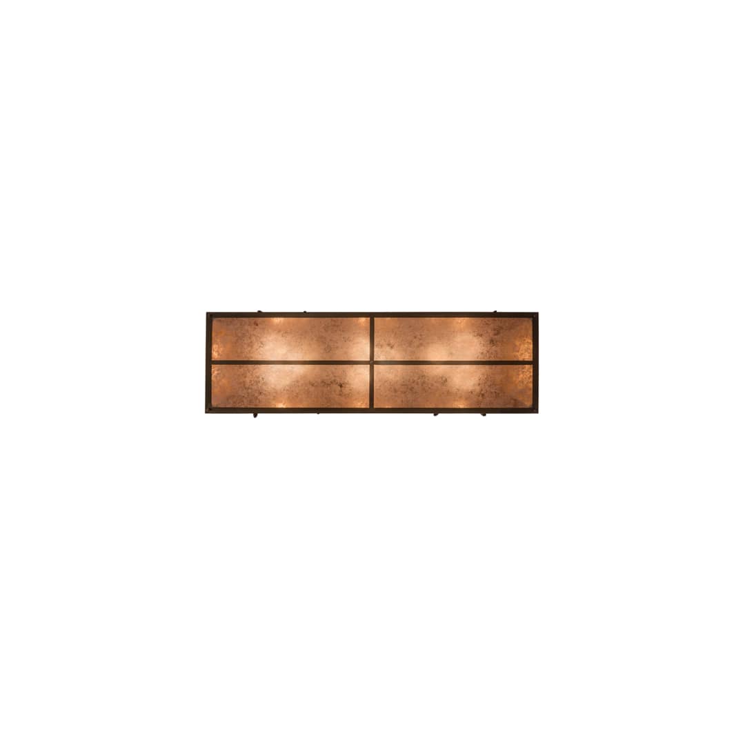 Oak Leaf and Acorn 9 Light 17" Wide Linear Pendant