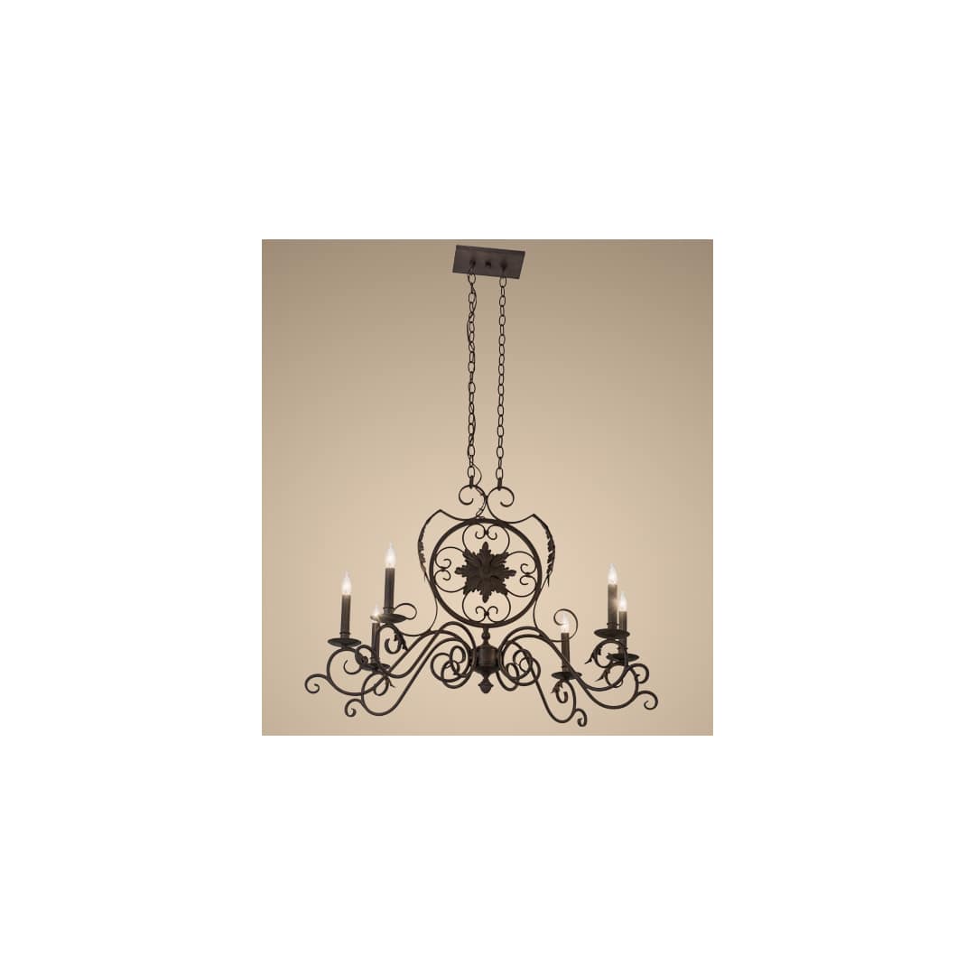 Christabel 6 Light 24" Wide Taper Candle Style Chandelier
