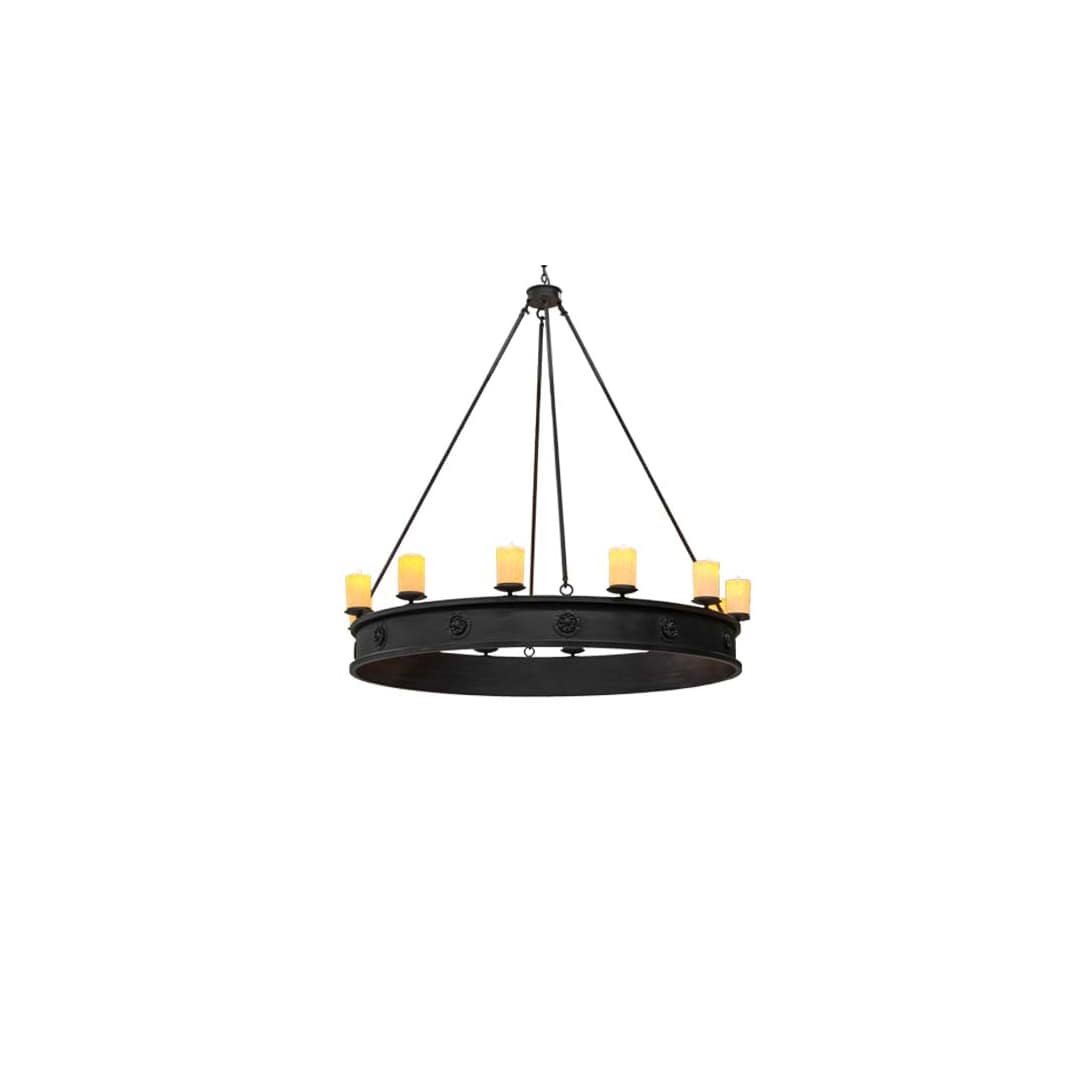 Lorenzo 12 Light 72" Wide Ring Chandelier
