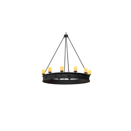 Lorenzo 12 Light 72" Wide Ring Chandelier