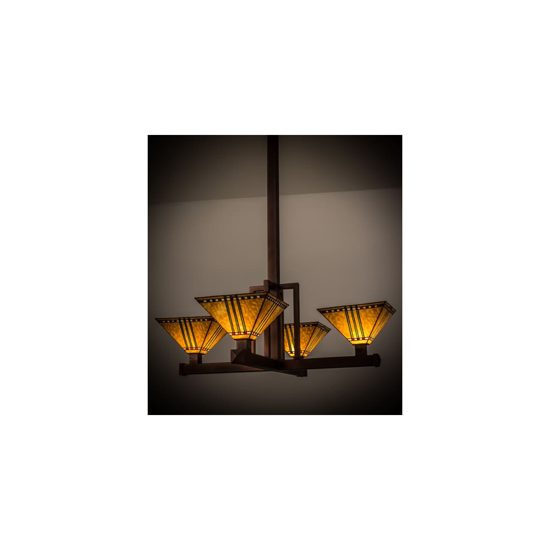Prairie Corn 4 Light 47" Wide Pendant