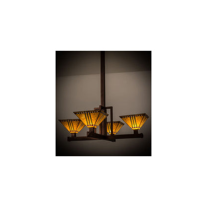 Prairie Corn 4 Light 47" Wide Pendant