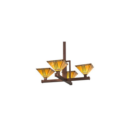 Prairie Corn 4 Light 47" Wide Pendant