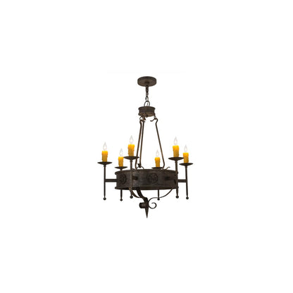Lorenzo 6 Light 30" Wide Taper Candle Style Chandelier