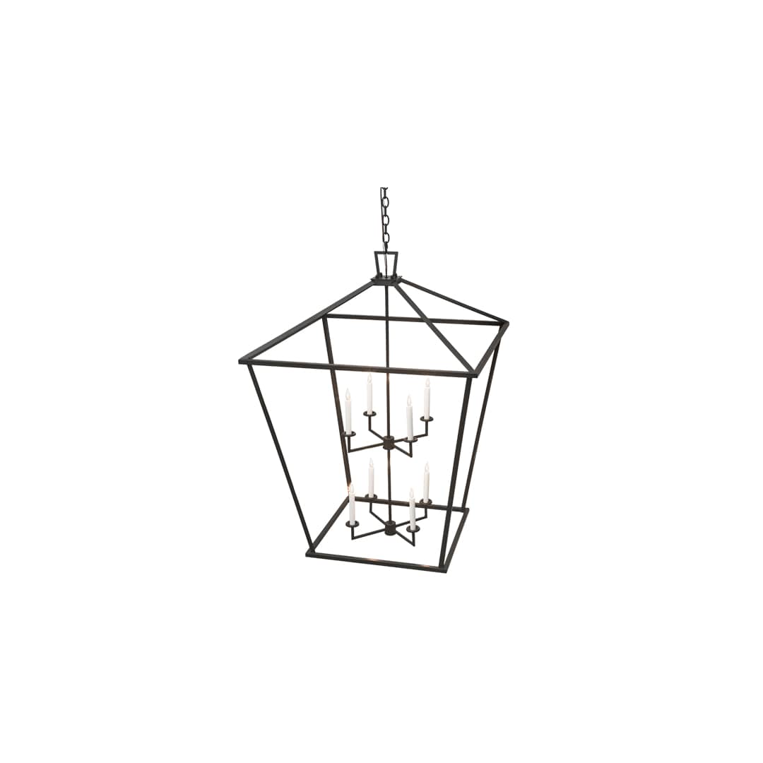 Kitzi 8 Light 52" Wide Taper Candle Pendant