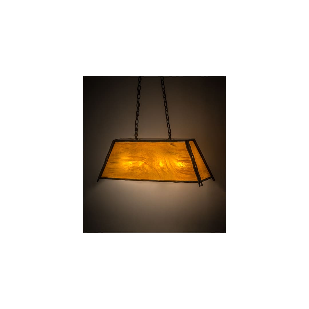 Sticks 4 Light 12" Wide Linear Pendant