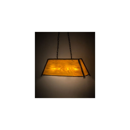 Sticks 4 Light 12" Wide Linear Pendant