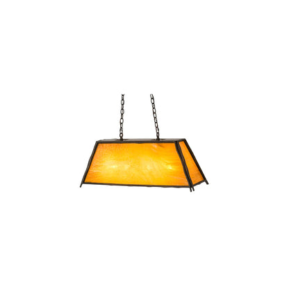 Sticks 4 Light 12" Wide Linear Pendant