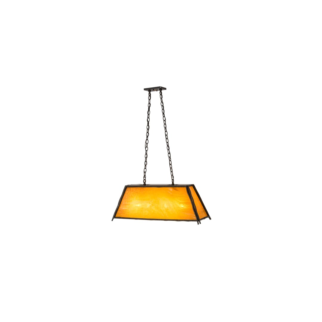Sticks 4 Light 12" Wide Linear Pendant