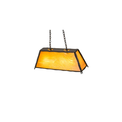 Sticks 4 Light 12" Wide Linear Pendant