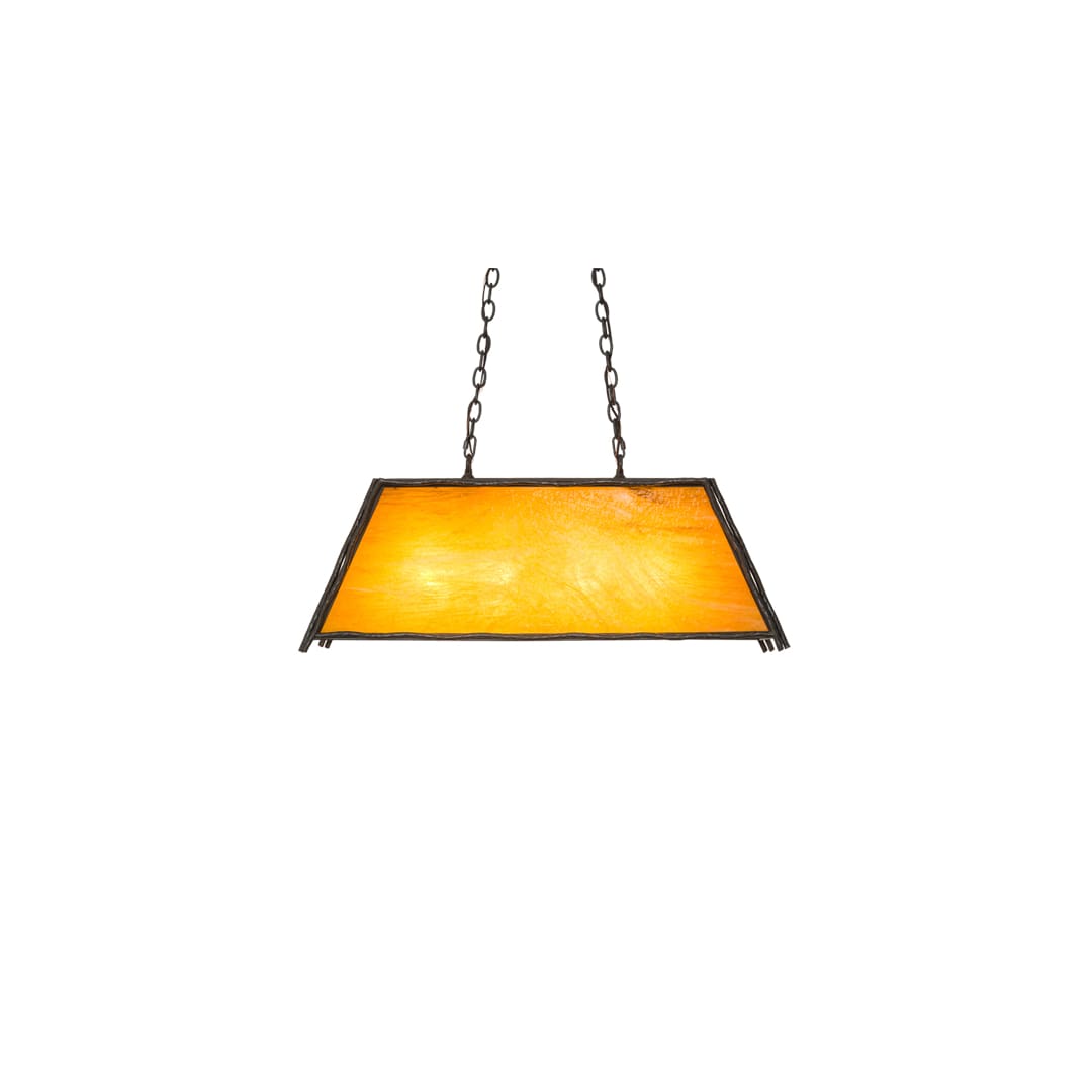 Sticks 4 Light 12" Wide Linear Pendant