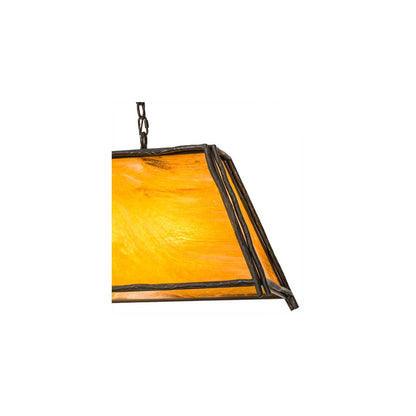 Sticks 4 Light 12" Wide Linear Pendant