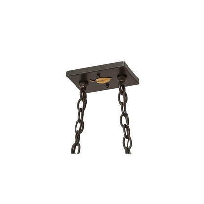 Sticks 4 Light 12" Wide Linear Pendant
