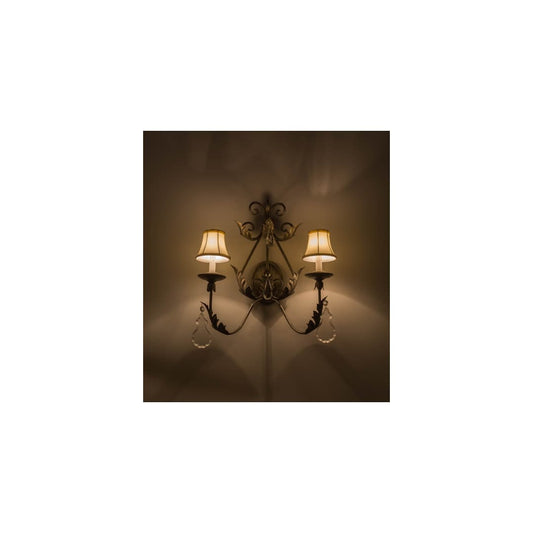 French Elegance 2 Light 23" Tall Wall Sconce