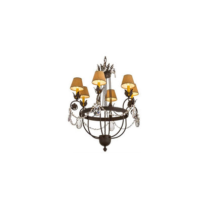 Antonia 6 Light 28" Wide Ring Chandelier