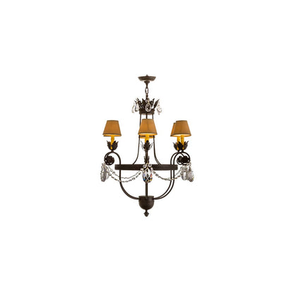 Antonia 6 Light 28" Wide Ring Chandelier