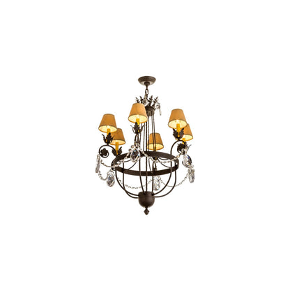 Antonia 6 Light 28" Wide Ring Chandelier