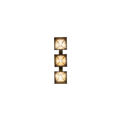Mission 3 Light 13" Wide Linear Pendant