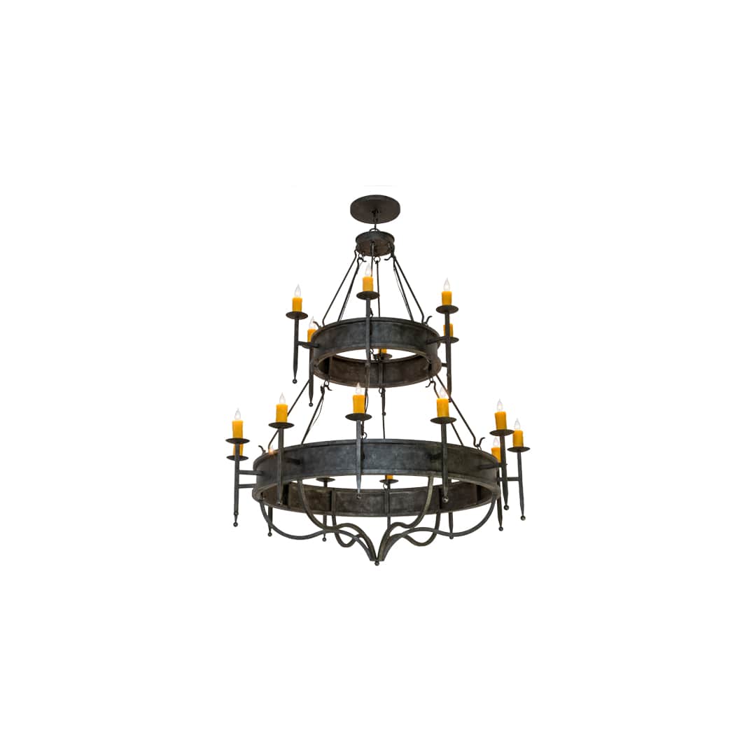 Marta 18 Light 60" Wide Taper Candle Style Chandelier