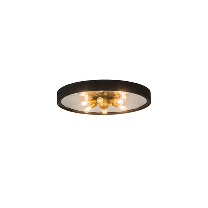 Tennessee 6 Light 36" Wide Semi-Flush Ceiling Fixture