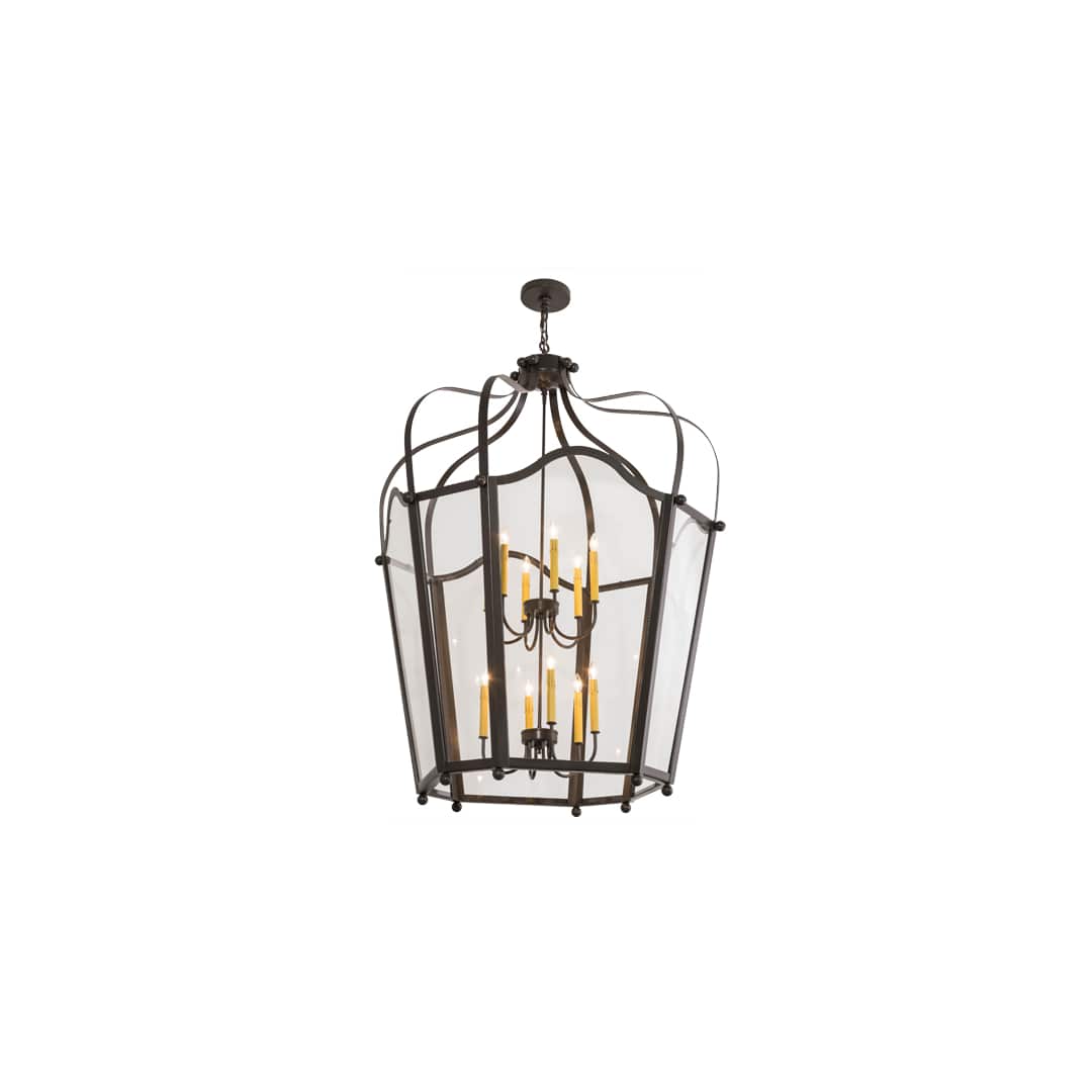 Citadel 12 Light 42" Wide Taper Candle Pendant