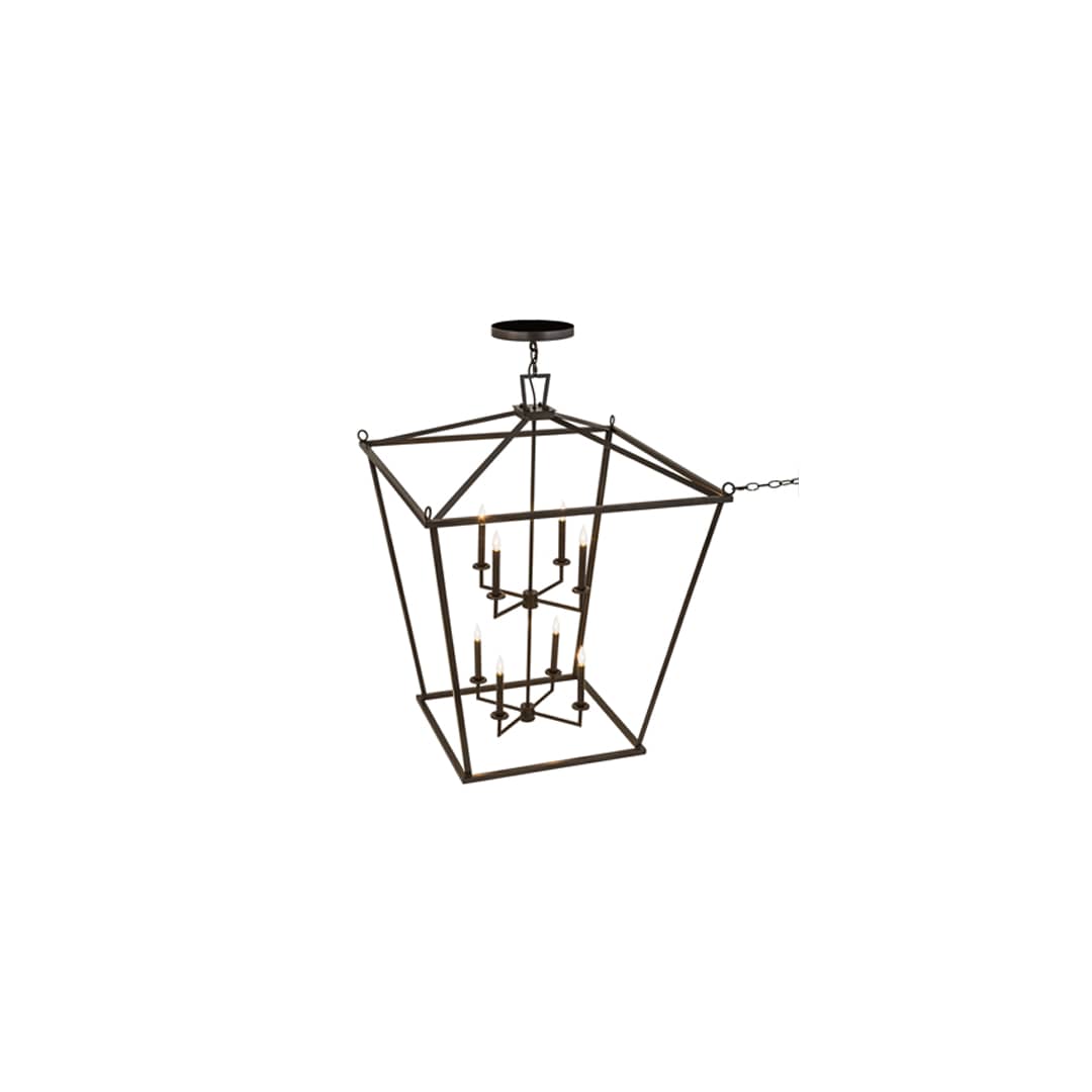 Kitzi 8 Light 52" Wide Taper Candle Pendant