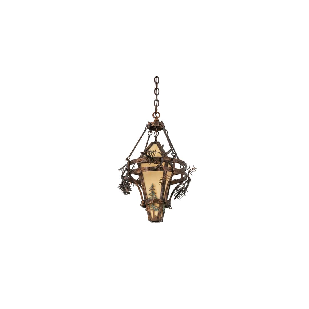 Lone Pine 18" Wide Abstract Pendant